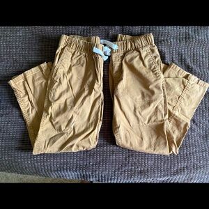 2 pairs of khaki pants